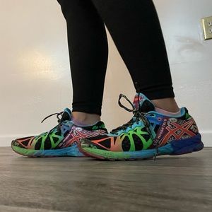 ASICS GEL-NOOSA TRI BLACK/NEON TRIATHLON SNEAKERS